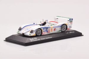 Audi R8 #1 J.J. Lehto / M. Werner GP of Atlanta Winners 2005 Minichamps 1:43 400051391 Druckguss — Bild 2 von 4