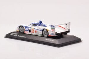 Audi R8 #2 E. Pirro / F. Biela / A. McNish 12 Hours of Sebring 2nd Place 2005 Minichamps 1:43 400051302 Druckguss — Bild 3 von 4