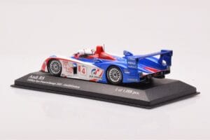 Audi R8 #4 M. Ortelli / J-M. Gounon 1000km Spa 2005 Minichamps 1:43 400051304 Druckguss — Bild 3 von 4