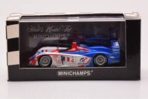 Audi R8 #4 M. Ortelli / J-M. Gounon 1000km Spa 2005 Minichamps 1:43 400051304 Druckguss — Bild 4 von 4