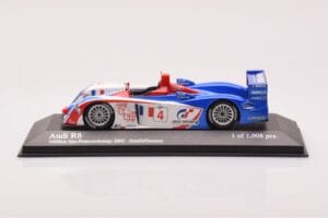 Audi R8 #4 M. Ortelli / J-M. Gounon 1000km Spa 2005 Minichamps 1:43 400051304 Druckguss