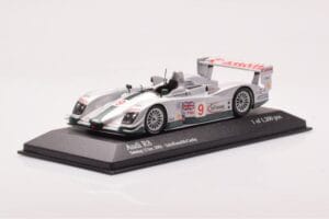 Audi R8 #9 M. Salo / Kane / McCarthy Sebring 12 Hours 2003 Minichamps 1:43 400031399 Druckguss — Bild 2 von 4