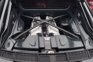 Audi R8 Performance Schwarz Kengfai 1:18 VAKF-0353 Druckguss — Bild 9 von 10