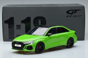 Audi RS3 8Y Limousine Grün GT Spirit 1:18 GT414 Resin — Bild 6 von 6