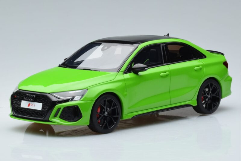 Audi RS3 8Y Limousine Grün GT Spirit 1:18 GT414 Resin