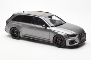 Audi RS4 B9 Avant Competition Daytona Grau GT Spirit 1:18 GT456 Resin — Bild 4 von 6