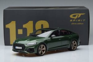 Audi RS5 B9 Sportback Sonoma Grün Asia Edition GT Spirit 1:18 CLDC018 Resin — Bild 6 von 6