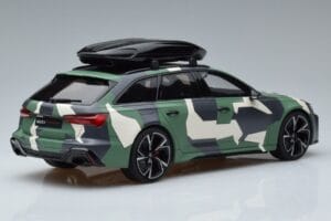 Audi RS6 C8 Avant Camouflage With Roof Top Asia Edition GT Spirit 1:18 CLDC014 Resin — Bild 2 von 6