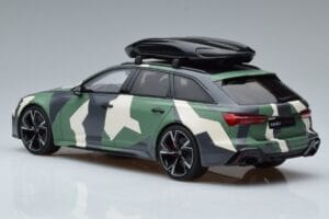 Audi RS6 C8 Avant Camouflage With Roof Top Asia Edition GT Spirit 1:18 CLDC014 Resin — Bild 5 von 6