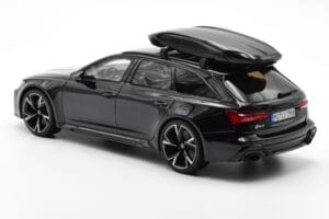 Audi RS6 C8 Avant Mythos Schwarz Mit Carbon-Dach Asia Edition GT Spirit 1:18 CLDC007 Resin — Bild 5 von 6