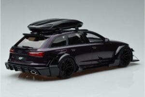 Audi RS6 C7 Avant Mit Body Kit Lila GT Spirit 1:18 GT864 Resin — Bild 2 von 6
