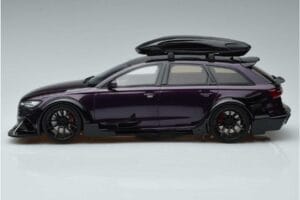 Audi RS6 C7 Avant Mit Body Kit Lila GT Spirit 1:18 GT864 Resin — Bild 3 von 6