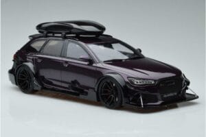 Audi RS6 C7 Avant Mit Body Kit Lila GT Spirit 1:18 GT864 Resin — Bild 4 von 6