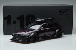 Audi RS6 C7 Avant Mit Body Kit Lila GT Spirit 1:18 GT864 Resin — Bild 6 von 6