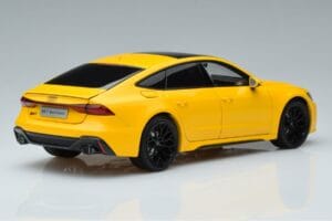Audi RS7 C8 Sportback Gelb Vossen Rims Limitierte Auflage Kengfai 1:18 VAKF-0335 Druckguss — Bild 3 von 8