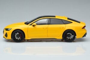 Audi RS7 C8 Sportback Gelb Vossen Rims Limitierte Auflage Kengfai 1:18 VAKF-0335 Druckguss — Bild 5 von 8