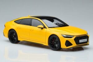 Audi RS7 C8 Sportback Gelb Vossen Rims Limitierte Auflage Kengfai 1:18 VAKF-0335 Druckguss — Bild 6 von 8