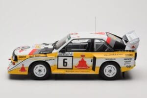 Audi Sport Quattro S1 E2 #6 H. Mikkola / A. Hertz Rally 1000 Lakes 1985 IXO 1:18 18RMC161B Druckguss — Bild 3 von 6