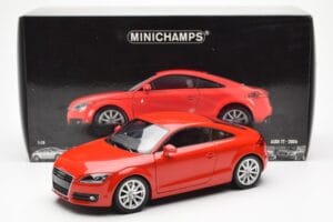 Audi TT 8J Rot Metallic Minichamps 1:18 100015021 Druckguss — Bild 8 von 8