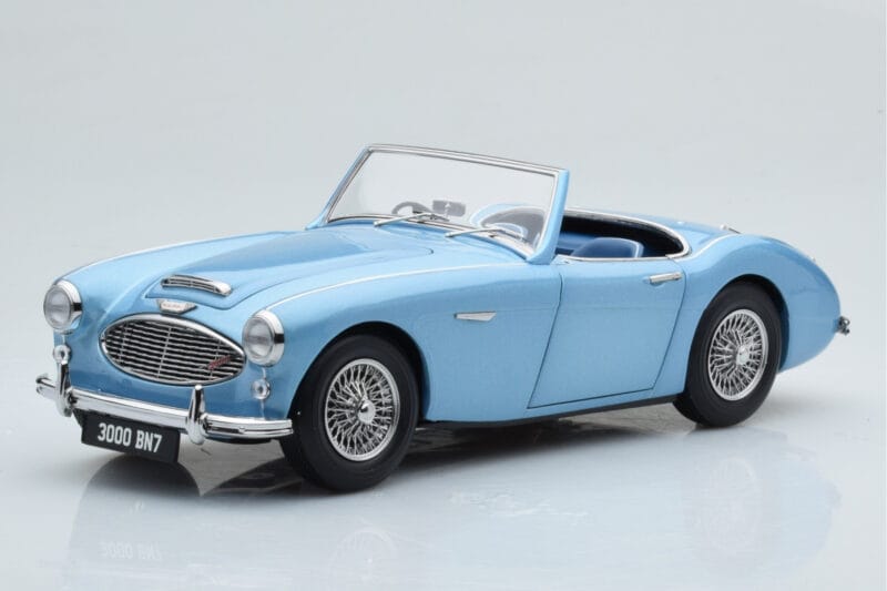 Austin-Healey 3000 Mk1 BN7 Blau Kyosho 1:18 08149HBL Druckguss