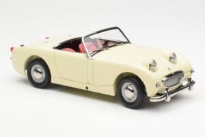Austin-Healey Sprite Mk I Open Old English Weiß Kyosho 1:18 08953EW Druckguss — Bild 6 von 8