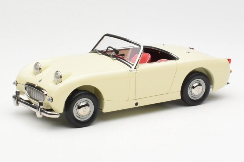 Austin-Healey Sprite Mk I Open Old English Weiß Kyosho 1:18 08953EW Druckguss
