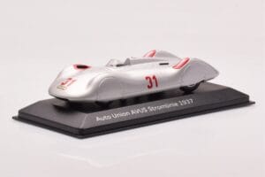 Auto Union Stromlinie #31 AVUS 1937 Silber Minichamps 1:43 5030900503 Druckguss — Bild 2 von 4