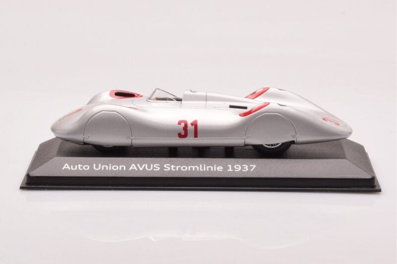 Auto Union Stromlinie #31 AVUS 1937 Silber Minichamps 1:43 5030900503 Druckguss