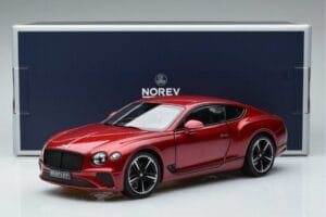 Bentley Continental GT Candy Rot Norev 1:18 182788 Druckguss — Bild 7 von 7