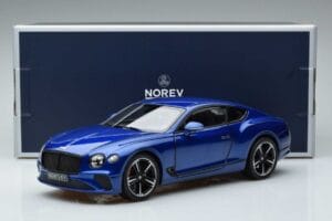 Bentley Continental GT Sequin Blau Norev 1:18 182787 Druckguss — Bild 7 von 7