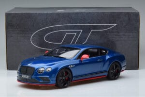 Bentley Continental GT Speed Black Edition Blau GT Spirit 1:18 KJ006 Resin — Bild 6 von 6