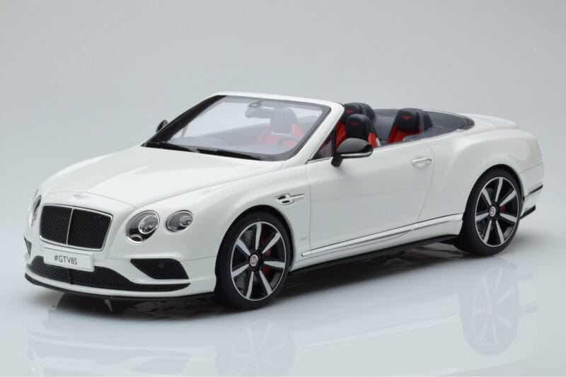 Bentley Continental GTC V8 S Weiß GT Spirit 1:18 ZM046 Resin