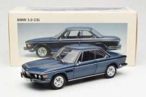 BMW 3.0 CSi E9 Blau Metallic AUTOart 1:18 70672 Druckguss — Bild 8 von 8