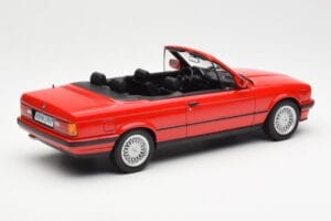 BMW 318i E30 Cabriolet Rot Norev 1:18 183210 Druckguss — Bild 2 von 6