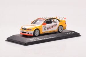 BMW 320i E46 Wiechers Sport #32 Hennerici / Wiechers WTCC 2005 Minichamps 1:43 400052432 Druckguss — Bild 2 von 4
