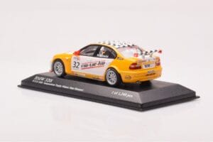 BMW 320i E46 Wiechers Sport #32 Hennerici / Wiechers WTCC 2005 Minichamps 1:43 400052432 Druckguss — Bild 3 von 4