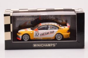 BMW 320i E46 Wiechers Sport #32 Hennerici / Wiechers WTCC 2005 Minichamps 1:43 400052432 Druckguss — Bild 4 von 4