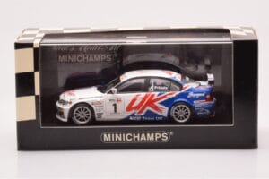 BMW 320si E90 BMW Team UK #1 A. Priaulx WTCC Porto Winner 2007 Minichamps 1:43 400072601 Druckguss — Bild 4 von 4