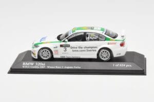 BMW 320si E90 BMW Team Germany #3 A. Farfus WTCC Curitiba Heat Winner 2007 Minichamps 1:43 400072603 Druckguss