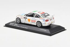 BMW 320si E90 BMW Team Italy Spain #4 A. Zanardi WTCC Brno 3rd Race 2007 Minichamps 1:43 400072604 Druckguss — Bild 3 von 4