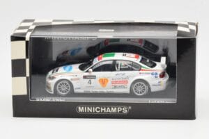 BMW 320si E90 BMW Team Italy Spain #4 A. Zanardi WTCC Brno 3rd Race 2007 Minichamps 1:43 400072604 Druckguss — Bild 4 von 4