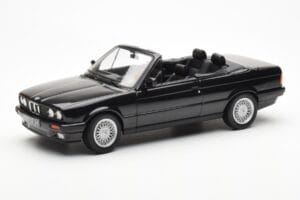 BMW 325i E30 Cabriolet Schwarz Metallic Norev 1:18 183211 Druckguss