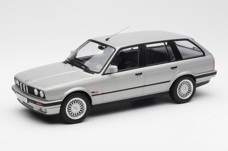 BMW 325i E30 Touring Silber Norev 1:18 183216 Druckguss
