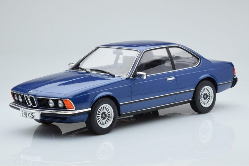 BMW 628 CSi E24 Blau MCG 1:18 MCG18164 Druckguss