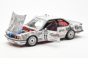 BMW 635 CSi E24 #11 D. Quester / M. Tassin / M. Heger 24 Hours of Spa 1986 AUTOart 1:18 80430145826 Druckguss — Bild 2 von 8