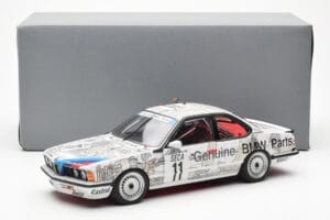 BMW 635 CSi E24 #11 D. Quester / M. Tassin / M. Heger 24 Hours of Spa 1986 AUTOart 1:18 80430145826 Druckguss — Bild 8 von 8