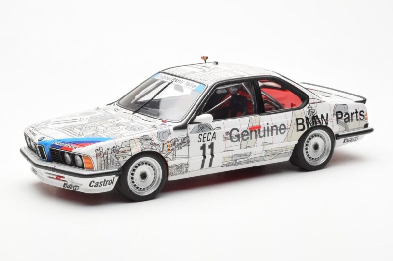 BMW 635 CSi E24 #11 D. Quester / M. Tassin / M. Heger 24 Hours of Spa 1986 AUTOart 1:18 80430145826 Druckguss