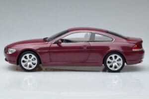 BMW 645Ci E63 Dunkelrot Kyosho 1:18 08701CR Druckguss — Bild 4 von 7