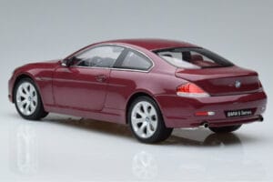 BMW 645Ci E63 Dunkelrot Kyosho 1:18 08701CR Druckguss — Bild 6 von 7