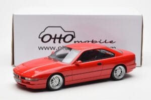 BMW 850 CSi E31 Rot Otto 1:18 OT158 Resin — Bild 6 von 6